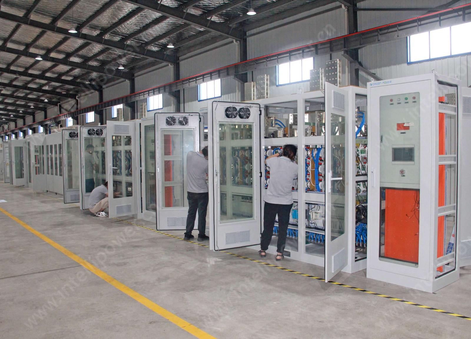 壹号平台注册制氢整流设备装配图(1)